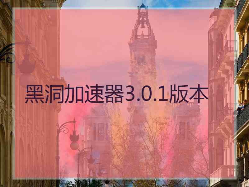 黑洞加速器3.0.1版本