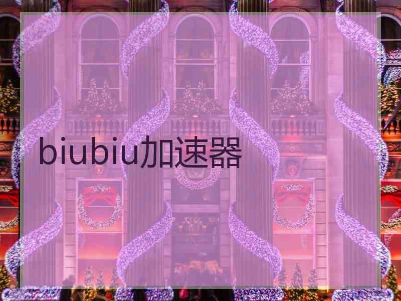 biubiu加速器