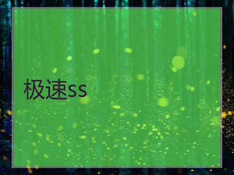 极速ss