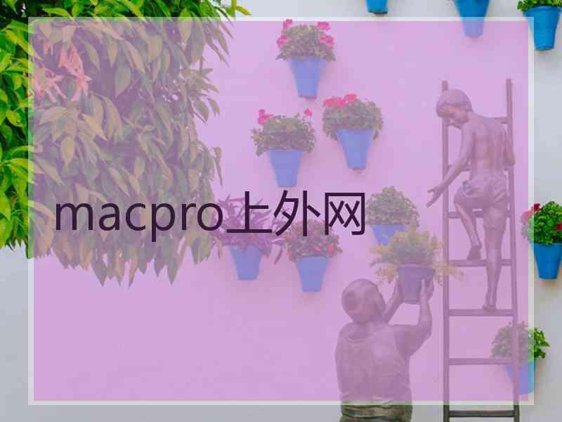 macpro上外网