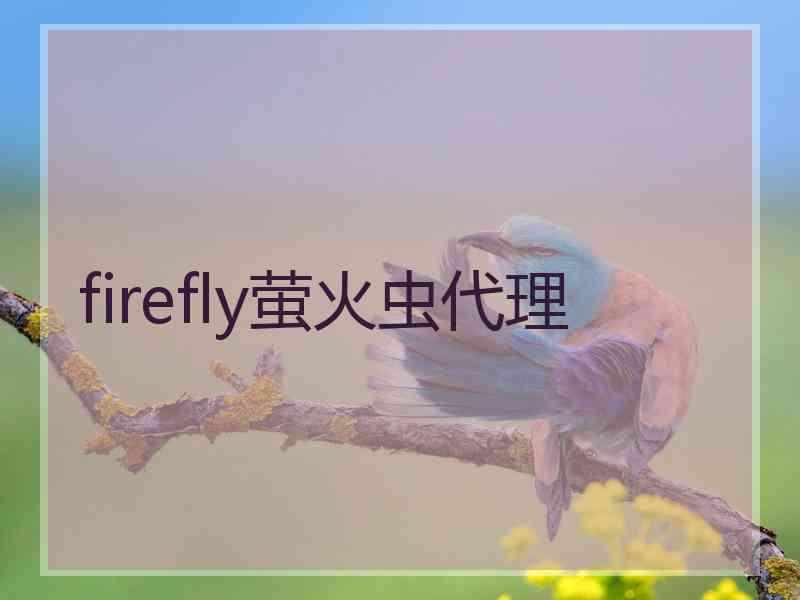 firefly萤火虫代理