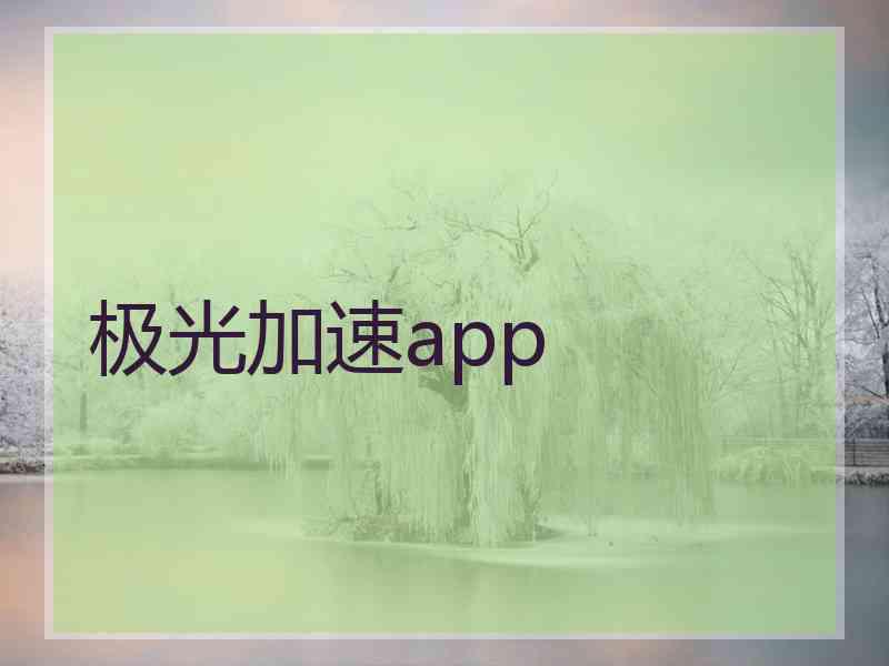 极光加速app