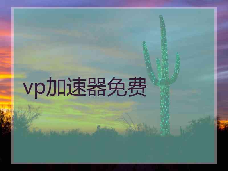 vp加速器免费