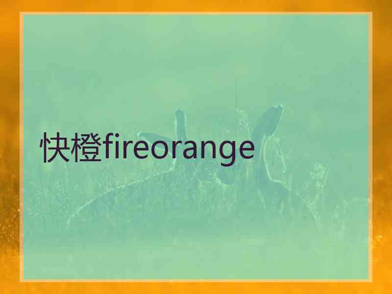 快橙fireorange