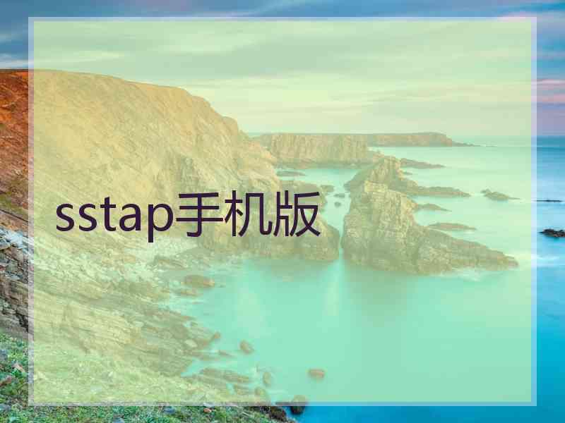 sstap手机版